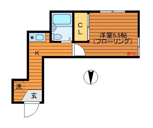 吉祥寺駅 徒歩5分 1階の物件間取画像